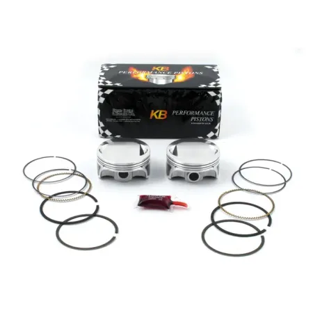 KB Performance 88 Inch To 95 Inch Twin Cam +.005 Inch Diameter Piston Kit For 1999-2006 88 Inch Twin Cam Models (KB904C005)