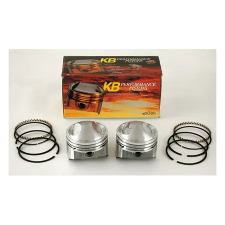 KB Performance 3-5/8 Inch big Bore +.040 Inch Diameter Piston Kit For 1948-1984 Big Twin With 3-5/8 Big Bore Cylinders And Strokes From 4-1/4 Inch To 4-3/4 Inch (88 Inch To 98 Inch Engines) Models (KB294040)
