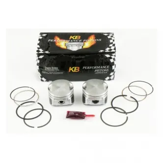 KB Performance +.020 Inch Diameter 9.0:1 CR Piston Kit For 1986-2020 XL883 Models (KB408C020)