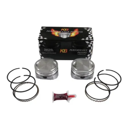 KB Performance +.005 Inch Diameter 10.5:1 CR Piston Set For 1999-2006 TCA/B Models (KB411005)