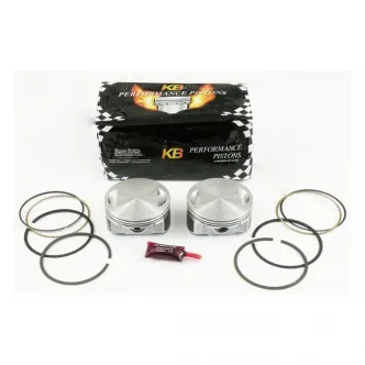 KB Performance +.040 Inch Diameter 96 Inch To 103 Inch Big Bore Piston Set For 2007-2017 Twin Cam Models (KB409C040)