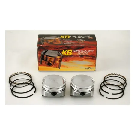 KB Performance Stock 9.0:1 CR +.010 Inch Diameter Replacement Piston Kit For 1988-2020 XL1200 Models (KB264010)