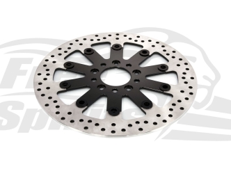 Free Spirits OEM Replacement Front Brake Rotor 300mm With Pads For Brembo Kits On Harley Davidson Models (203507HK)