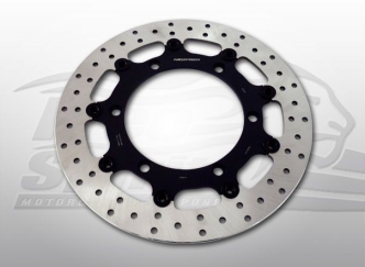 Free Spirits OEM Replacement Front Brake Rotor 310mm With Pads For Triumph 1998-2015 Models (303803LK)