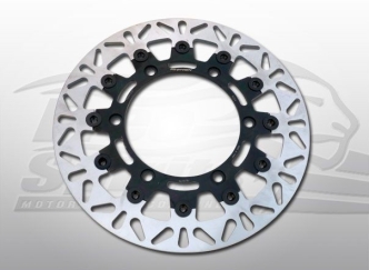 Free Spirits OEM Replacement Front Brake Rotor 320mm With Pads For Triumph 1995-2015 Models (303809LK)