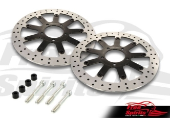 Free Spirits Upgrade Front Brake Rotors Kit 340mm & Pads For Triumph Tiger 1200 Models (303829KK)