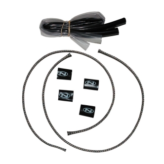 Namz 20 Inch Handlebar Wiring Cover Kit For External Wiring (ARM101845)