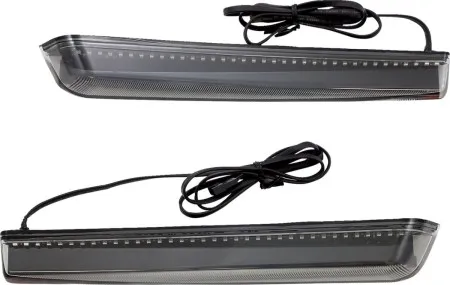 Ciro Machete Extended Bag LED Lights For Harley Davidson 2014-2021 Touring Models (40150)