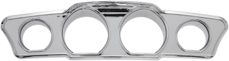 Ciro Dash Accent in Chrome Finish For 2014-2021 Touring Electra Glide Standard/Ultra Classic, Low/Ultra Limited, Low & Street Glide Models (42205)