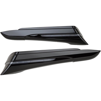 Road king on sale saddlebag extensions