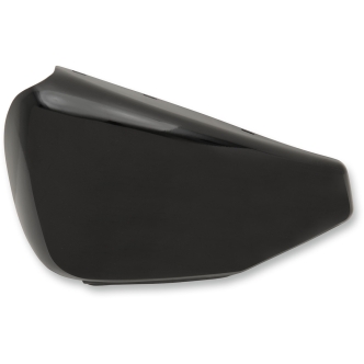 Drag Specialties Left Side Battery Cover in Black Finish For 2004-2013 Sportster Motorcycles (301059)