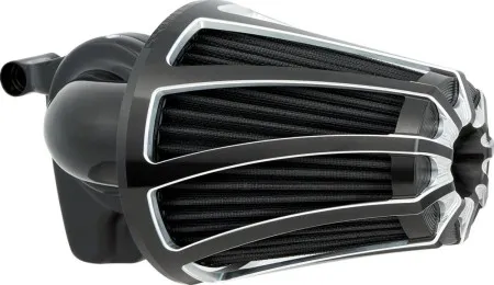 Arlen Ness Drift Monster Sucker Air Cleaner Kit In Black Finish For Harley Davidson 2008-2016 FLT & 2016-2017 FLST & FXDLS (600-069)