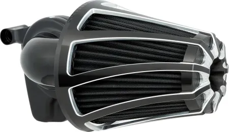 Arlen Ness Drift Monster Sucker Air Cleaner Kit In Black Finish For Harley Davidson 1999-2017 Twin Cam (Exc. E-Throttle & 99-01 FLT) (600-070)