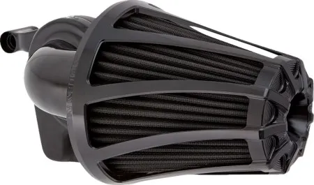 Arlen Ness Drift Monster Sucker Air Cleaner Kit In All Black Finish For Harley Davidson 2008-2016 FLT & 2016-2017 FLST & FXDLS (600-073)