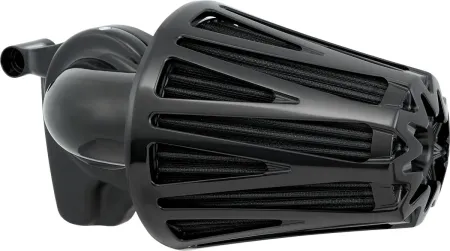 Arlen Ness Crossfire Monster Air Cleaner In All Black Finish For Harley Davidson 2008-2016 Touring & 2016-2017 FLST & FXDLS Models (600-085)