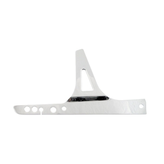 DOSS Rigid Mount Sissy Bar Side Plates in Chrome Finish For 2008-2013 FXDF, 2006-2008 FXDWG, 2009-2010 FXDFSE Models (ARM121309)