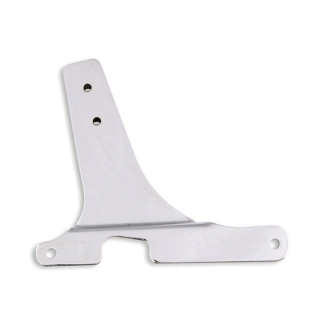 DOSS Rigid Mount Sissy Bar Side Plates in Chrome Finish For 19942003
