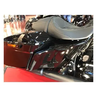 Cult Werk Custom Side Cover Set In Gloss Black For Harley Davidson 2009-2023 Touring Models (HD-TOU032)