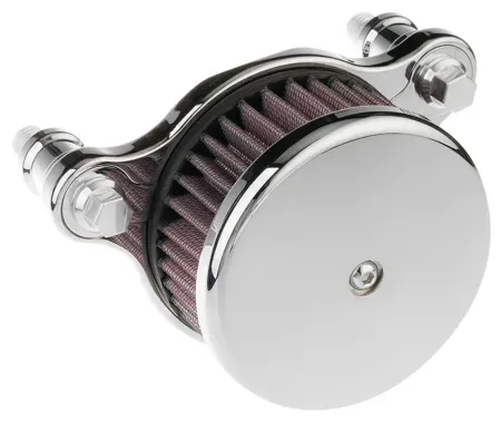 Joker Machine High Performance Air Cleaner In Chrome For Harley Davidson 2000-2015 Softail, 1999-2017 Dyna (Excluding 2017 FXDLS), 1999-2007 FLT/Touring Models (02-140C)