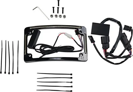 Custom Dynamics LED Radius License Plate Frame (TF05-BCM-B)