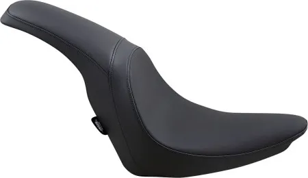 Drag Specialties Predator Low Profile Smooth Black Seat For Harley Davidson 2011-2013 FXS Softail Blackline & 2012-2017 FLS Softail Slim Models (0802-0925)