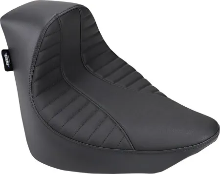 Drag Specialties Ez-On Scorpion Stitched Solo Seat For Harley Davidson 2018-2024 Softail FLDE Deluxe, FLHCS Heritage Classic, FLSL Slim, FXBB Street Bob & FXST Standard Models (0802-1150)