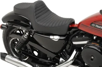 Drag Specialties Predator III Classic Stitched Seat For Harley Davidson 2004-2022 Sportster Models (0804-0730)