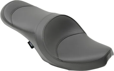 Drag Specialties 2-Up Double Bucket Vinyl Seat For Harley Davidson 1958-1984 FHL Electra Glide, 1966-1984 FX & 1980-1984 FXWG Models (0805-0122)