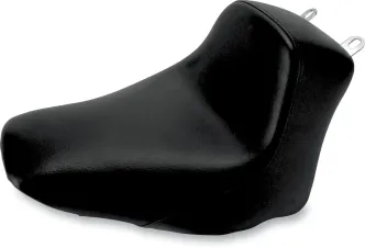 Saddlemen Renegade Heels Down Solo Seat In Black For Harley Davidson 2006-2017 Softail FLSTC Heritage & FLSTN Deluxe Models (806-15-0021)