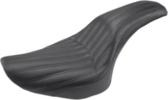 Saddlemen Knuckle Profiler Seat For Harley Davidson 2006-2009 FXST/B/S Standard & 2007-2017 FLSTF/B/S Fatboy Models (806-12-047K)