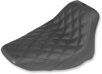 Saddlemen Renegade Solo Seat In Black For Harley Davidson 2006-2017 Softail FLSTC Heritage & FLSTN Deluxe Models (806-15-002LS)
