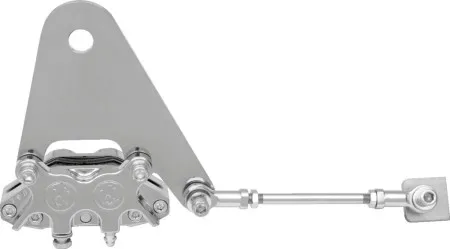 Performance Machine Rear 4 Piston Rigid Caliper In Chrome Finish For Custom Applications With 11.5 Inch Disc & 3/4 Inch Axle (1272-0052-CH)