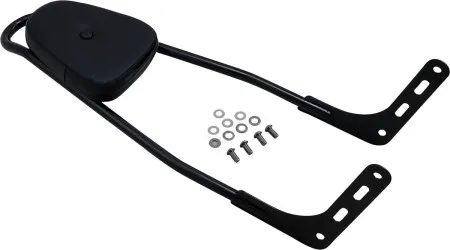 Motherwell One-Piece Sissy Bar In Gloss Black Finish For 2018-2023 HD Softail Deluxe, Heritage, Slim, Street Bob And Standard Models (156T18-GB-WP)