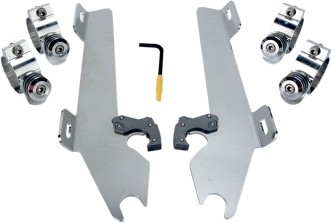 Memphis Shades Batwing Trigger-lock Kit In Polished Finish For Honda Models (MEK1945)