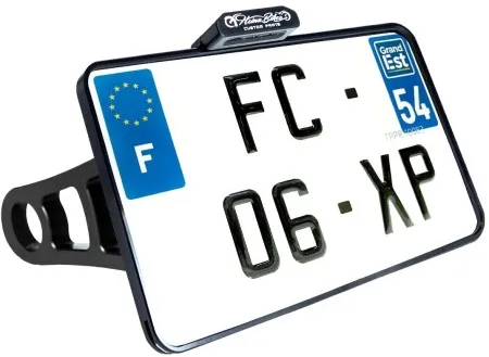 Heinz Bikes Side Mount License Plate Holder (HBSKZ-TRBO-F)