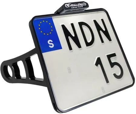 Heinz Bikes Side Mount License Plate Holder (HBSKZ-TRBO-S)