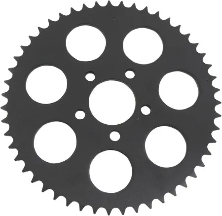 Drag Specialties 51 Tooth Gloss Black Rear Chain Sprocket For 2000-2022 HD Big Twin Models (16423EB)