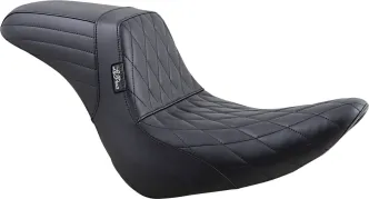 Le Pera KickFlip Diamond Seat For Harley Davidson 2018-2023 Softail Fat Boy FLFB/FLFBS Models (LYO-590DM)