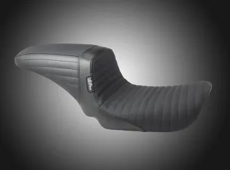 Le Pera KickFlip Pleated Gripp Tape Seat For Harley Davidson 1996-2003 Dyna Models (LN-591PTGP)