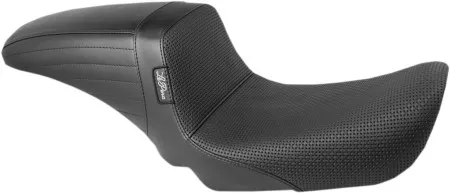 Le Pera KickFlip Daddy Long Legs Basket Weave Seat For Harley Davidson 2006-2017 Dyna Models (LK-591DLBW)