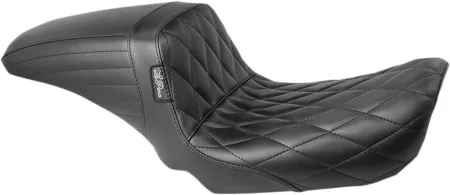 Le Pera KickFlip Daddy Long Legs Diamond Stitched Seat For Harley Davidson 2006-2017 Dyna Models (LK-591DLDM)