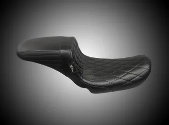 Le Pera KickFlip Daddy Long Legs Diamond Stitched Seat For Harley Davidson 2006-2017 Dyna Models (LK-591DLDM)
