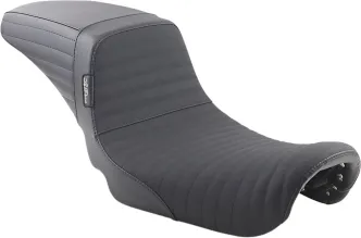 Le Pera KickFlip Daddy Long Legs Pleated Gripp Tape Seat For Harley Davidson 2006-2017 Dyna Models (LK-591DLPTGP)