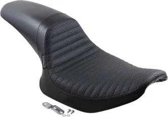Le Pera Daytona Sport Basket Weave Stitched Seat For Harley Davidson 1982-2000 FXR Models (L-541BWPT)