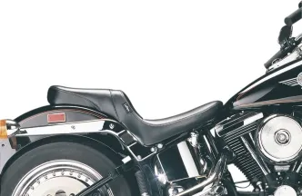 Le Pera Daytona Sport Smooth 2-Up Seat With Biker Gel For Harley Davidson 1984-1999 Softail Models (LGN-543S)