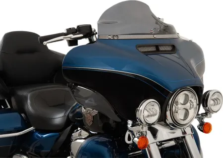 Klock Werks Trim Windshield Kerf FLH Black Contrast (KW05-01-0363)