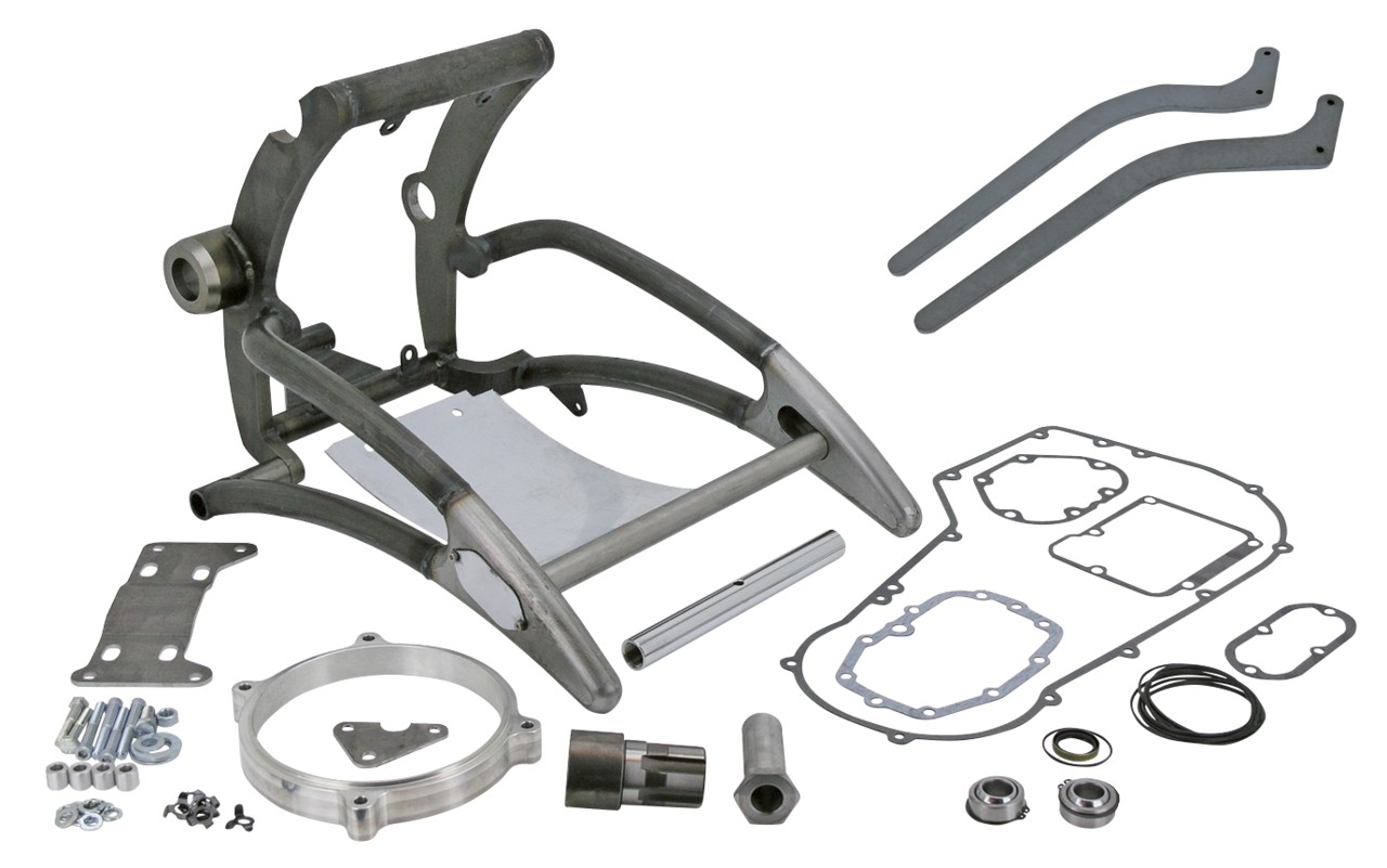 Zodiac Ton Pels Signature Series Curved Swingarm 250 Wide Tire Kit With Primary Offset Kit in Zodiac Ton Pels Signature Series Curved Swingarm 250 Wide Tire Kit With Primary Offset Kit in