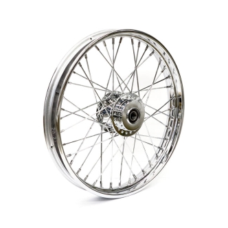 Doss 2.15 X 21 Front Wheel 40 Spokes Chrome For Harley Davidson 12-17 FXD, FXDWG (ABS) Models (ARM615875)