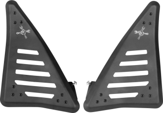 Burly Brand Slash Cut Side Cover Set For Honda 2021-2022 Rebel CMX1100 Models (B10-3003TB)
