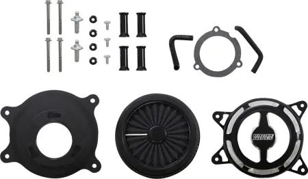 Vance & Hines VO2 Blade Air Cleaner In Contrast Cut Finish For 2018-2024 Softail, 2017-2025 Touring & Trike M8 (Gen 1) Models (40395)